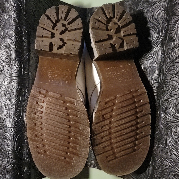 Made in England Dr. Martens Heeled Oxfords - Picture 14 of 16